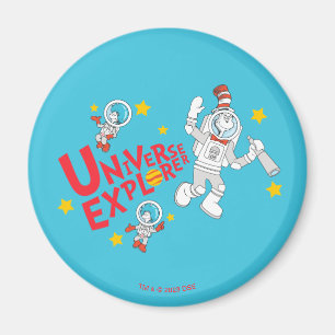 Dr. Seuss Cat in the Hat Universe Explorer Magnet