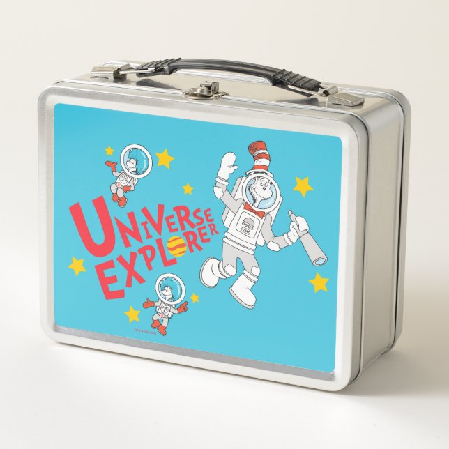 Dr. Seuss | Cat in the Hat Universe Explorer Metal Lunch Box (Front)