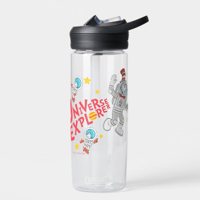 Dr. Seuss | Cat in the Hat Universe Explorer Water Bottle (Left)
