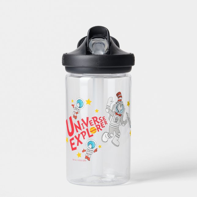 Dr. Seuss | Cat in the Hat Universe Explorer Water Bottle (Front)