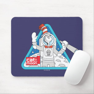 Dr. Seuss   Cat in the Moon Outer Space Graphic Mouse Mat