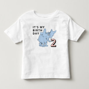 Dr. Seuss Character Confetti   Kids Birthday Toddler T-Shirt