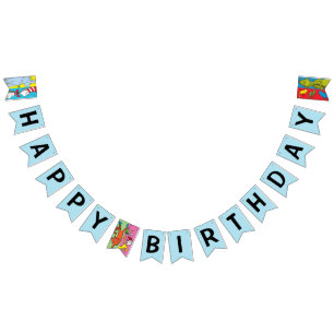 Dr. Seuss Character Slice Bunting
