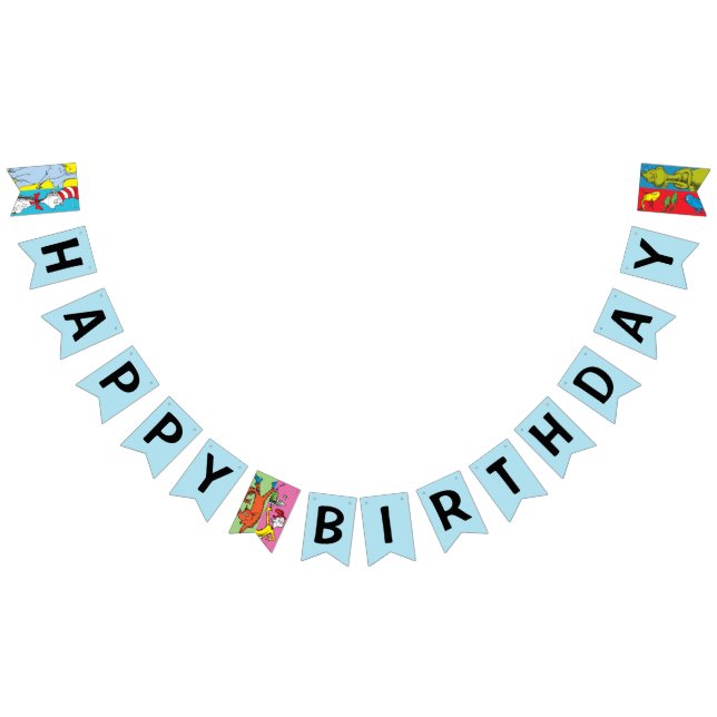 Dr. Seuss | Character Slice Bunting (All)