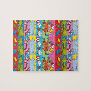 Dr. Seuss   Character Slice Jigsaw Puzzle