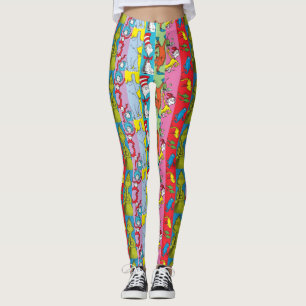 Dr. Seuss   Character Slice Leggings