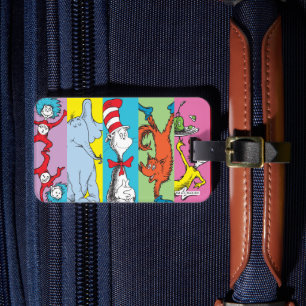 Dr. Seuss Character Slice Luggage Tag