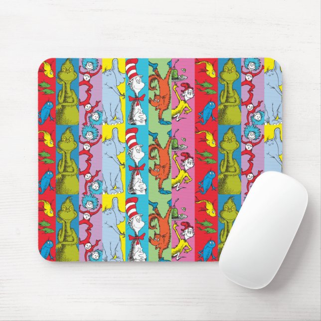 Dr. Seuss | Character Slice Mouse Mat (With Mouse)