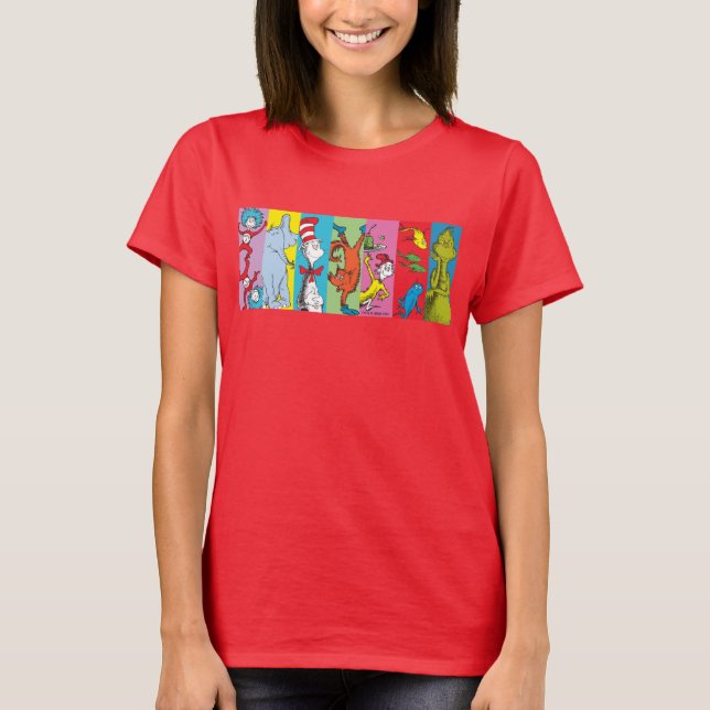Dr. Seuss | Character Slice T-Shirt (Front)