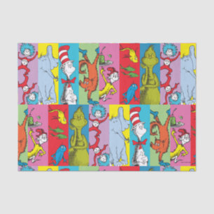 Dr. Seuss   Character Slice Tissue Paper