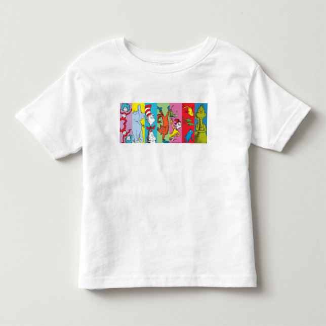Dr. Seuss | Character Slice Toddler T-Shirt (Front)