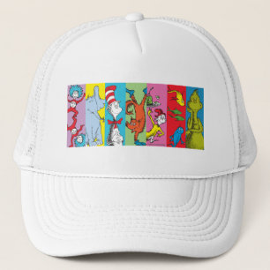 Dr. Seuss   Character Slice Trucker Hat