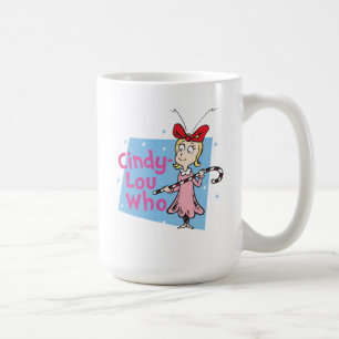Dr. Seuss   Cindy-Lou Who - Candy Cane Coffee Mug