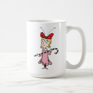 Dr. Seuss   Cindy-Lou Who - Holding Candy Cane Coffee Mug