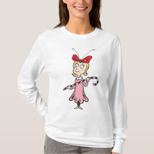 Dr. Seuss   Cindy-Lou Who - Holding Candy Cane T-Shirt