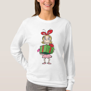 Dr. Seuss   Cindy-Lou Who - Holding Present T-Shirt