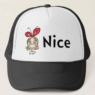Dr. Seuss   Cindy-Lou Who is Nice Trucker Hat