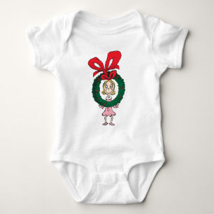 Dr. Seuss Cindy-Lou Who - Wreath Baby Bodysuit