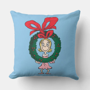 Dr. Seuss   Cindy-Lou Who - Wreath Cushion