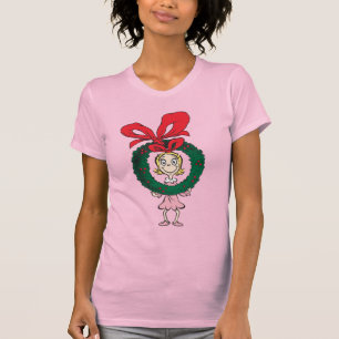 Dr. Seuss Cindy-Lou Who - Wreath T-Shirt