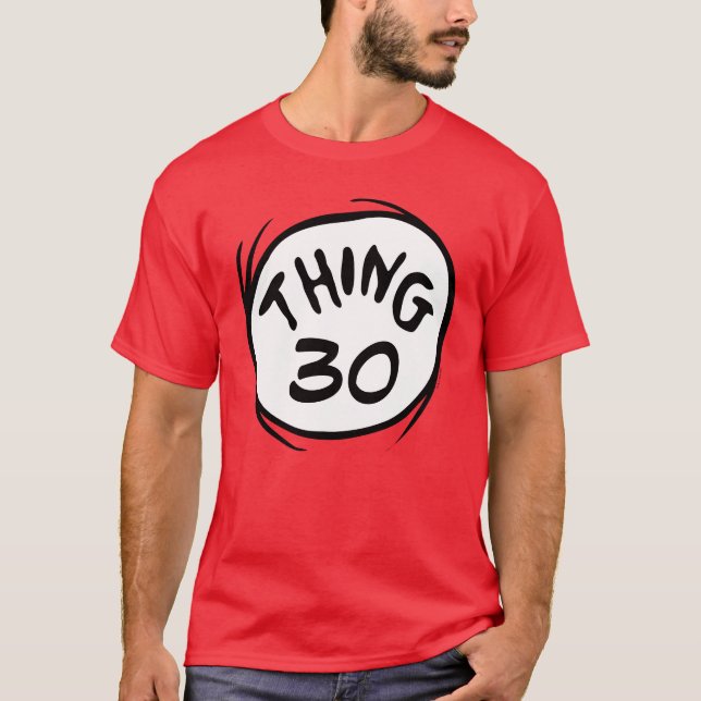 Dr. Seuss | Custom Thing One Thing Two T-Shirt (Front)