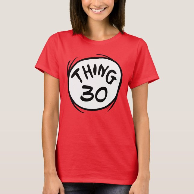Dr. Seuss | Custom Thing One Thing Two T-Shirt (Front)