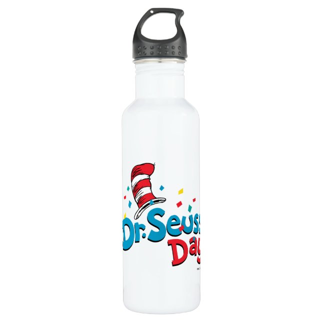 Dr. Seuss Day | Confetti 710 Ml Water Bottle (Front)