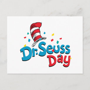 Dr. Seuss Day   Confetti Postcard