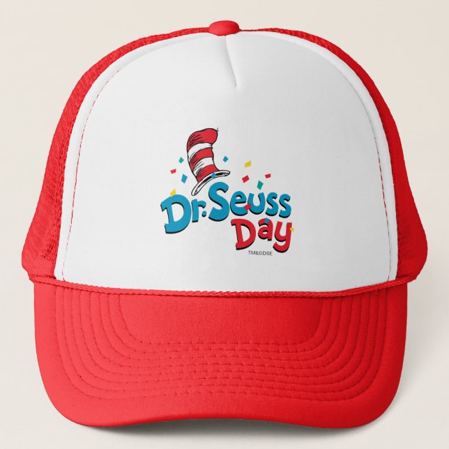 Dr. Seuss Day | Confetti Trucker Hat (Front)