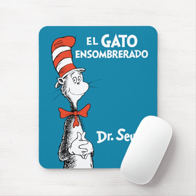 Dr. Seuss El Gato Ensombrerado Spanish Mouse Mat (With Mouse)
