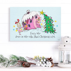 Dr. Seuss Every Who in Who-ville Canvas Print