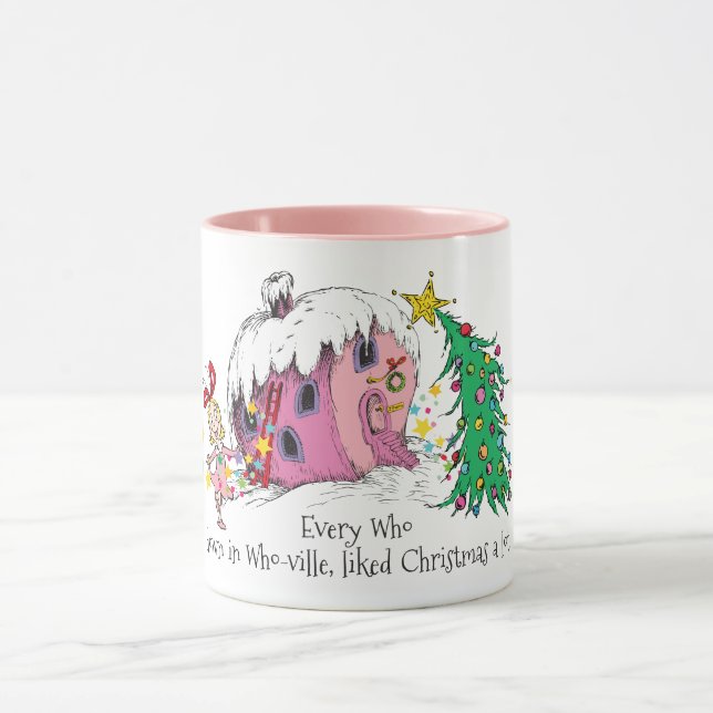 Dr. Seuss | Every Who in Who-ville, liked Christma Mug (Center)