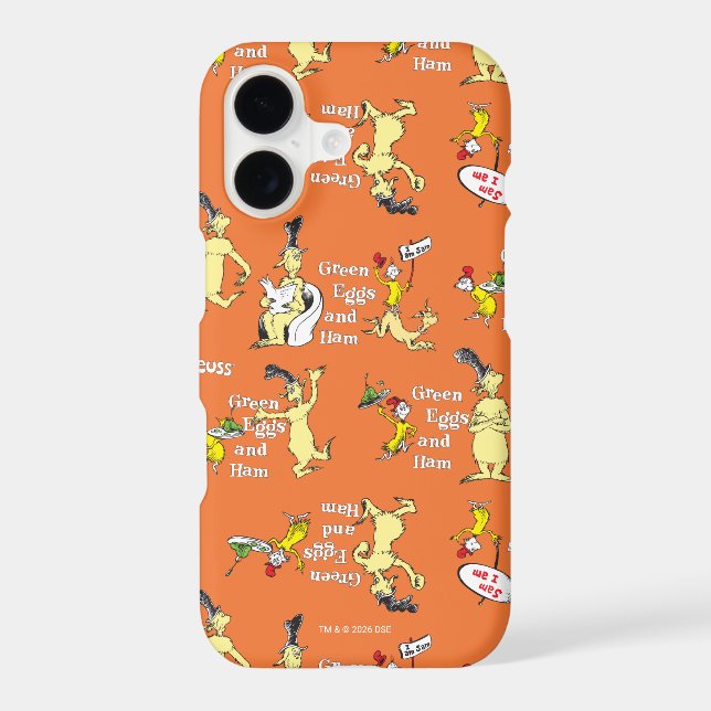 Dr. Seuss Green Eggs and Ham Character Pattern (Back)