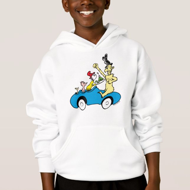 Dr. Seuss Green Eggs and Ham Characters in Car (Front)