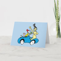 Dr. Seuss Green Eggs and Ham Characters in Car