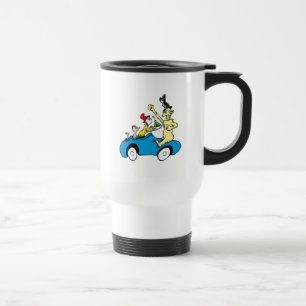 Dr. Seuss Green Eggs and Ham Characters in Car Travel Mug