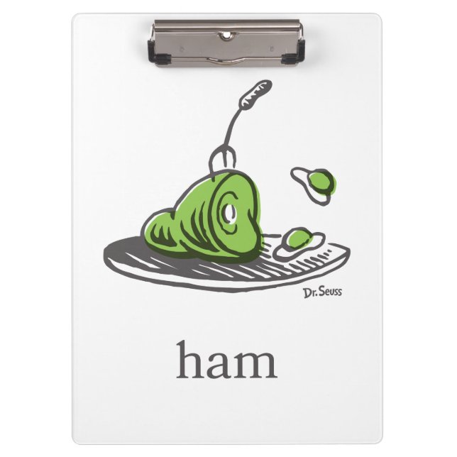 Dr. Seuss | Green Eggs and Ham Clipboard (Front)