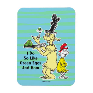 Dr. Seuss   Green Eggs and Ham   Friend & Sam-I-Am Magnet
