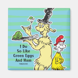 Dr. Seuss   Green Eggs and Ham   Friend & Sam-I-Am Magnet