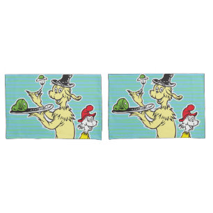 Dr. Seuss   Green Eggs and Ham   Friend & Sam-I-Am Pillowcase