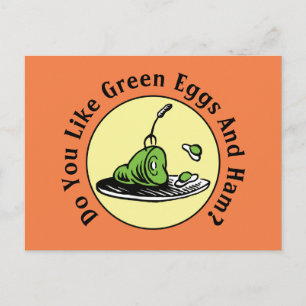 Dr. Seuss   Green Eggs and Ham Icon Postcard