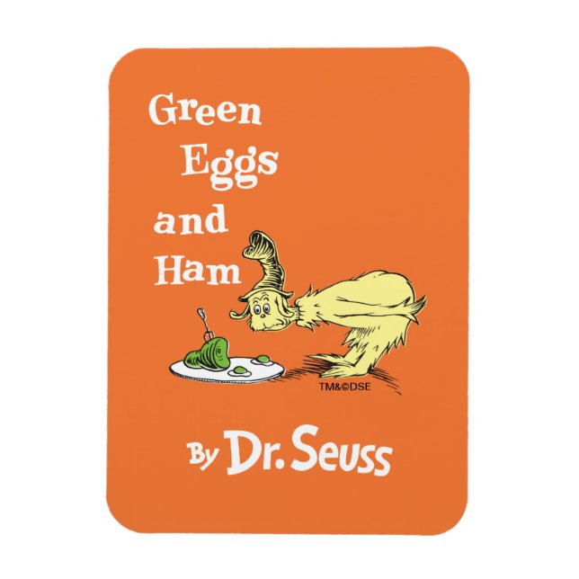 Dr. Seuss | Green Eggs and Ham Magnet (Vertical)
