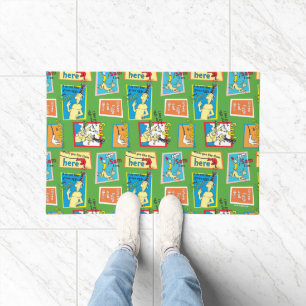 Dr. Seuss Green Eggs and Ham Story Quotes Doormat