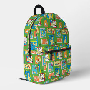 Dr. Seuss Green Eggs and Ham Story Quotes Printed Backpack