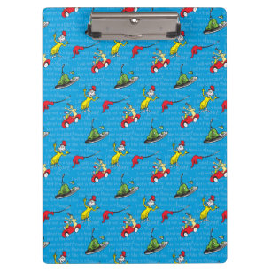 Dr. Seuss   Green Eggs And Ham Storybook Pattern Clipboard