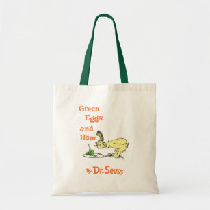 Dr. Seuss   Green Eggs and Ham Tote Bag