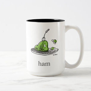 Dr. Seuss   Green Eggs and Ham Two-Tone Coffee Mug