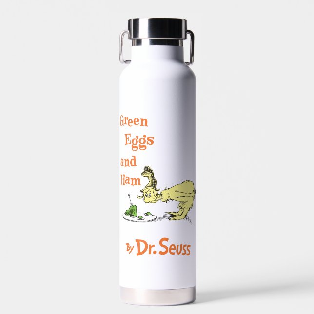 Dr. Seuss | Green Eggs and Ham Water Bottle (Front)