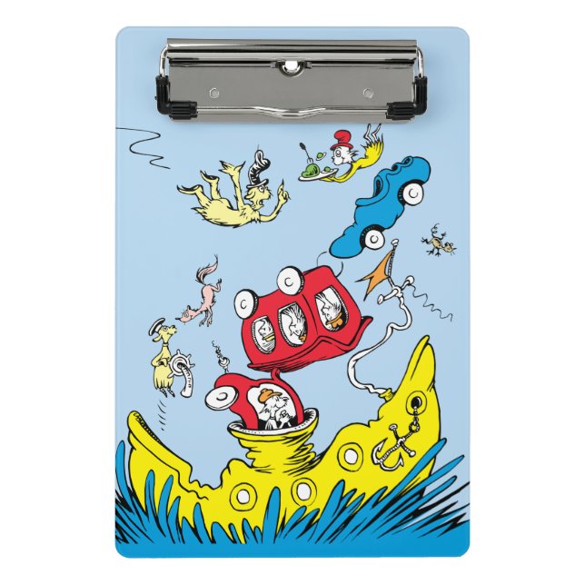 Dr. Seuss | Green Eggs & Ham Scene Mini Clipboard (Front)