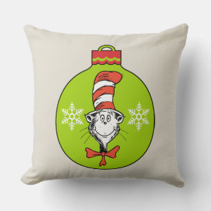 Dr. Seuss   Grinch   Cat in the Hat Ornament Cushion
